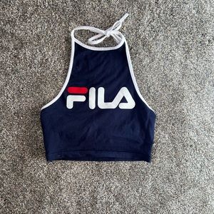 Urban outfitters Fila crop top